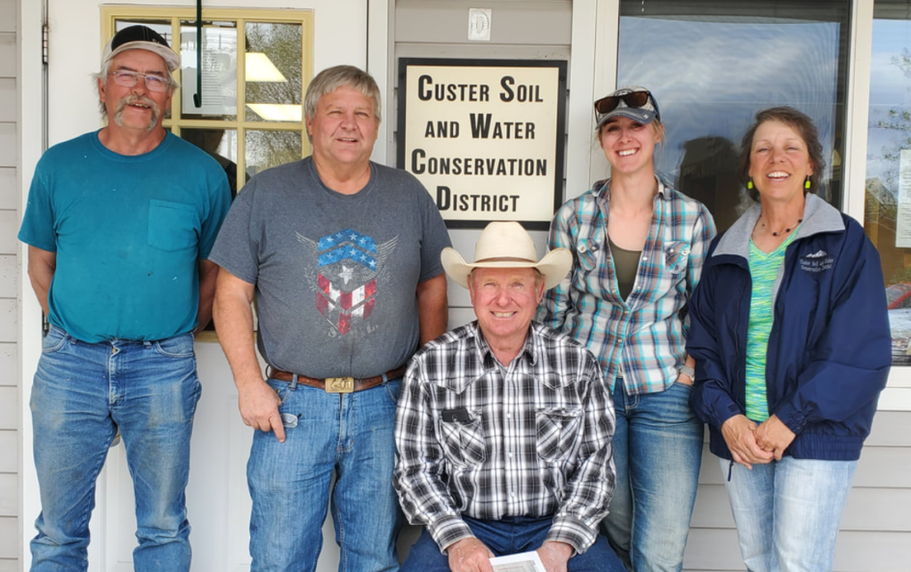 Tori is a supervisor on the Custer Soil and Water Conservation District board. 